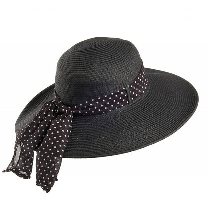 Chapeau Été Beachside noir SUR LA TETE - VENTE EN GROS