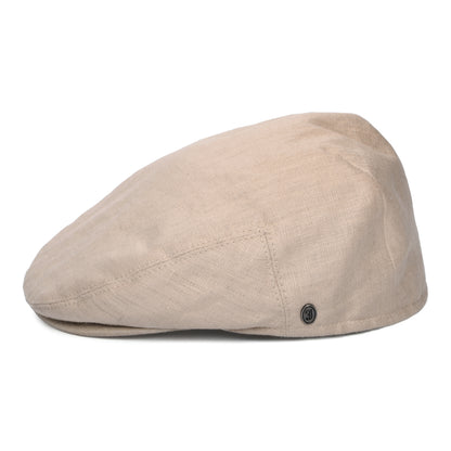 Casquette Plate en Lin naturel JAXON & JAMES - VENTE EN GROS