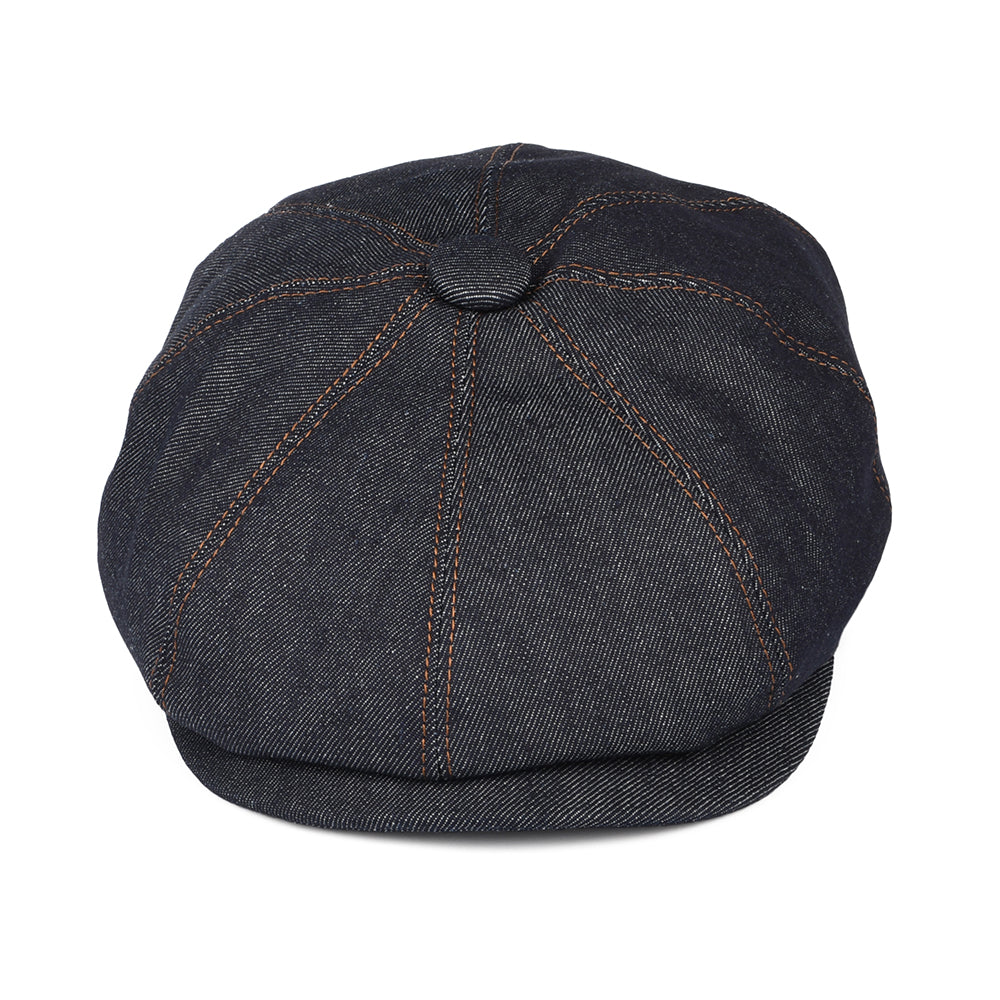 Casquette Gavroche en Jean bleu foncé JAXON & JAMES - VENTE EN GROS