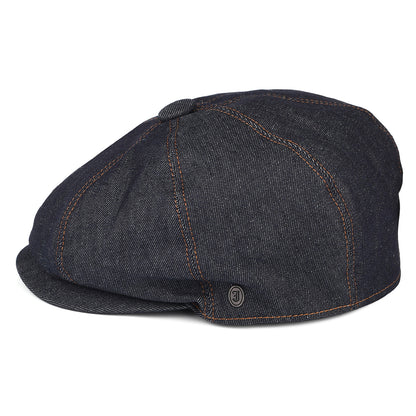 Casquette Gavroche en Jean bleu foncé JAXON & JAMES - VENTE EN GROS