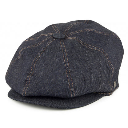 Casquette Gavroche en Jean bleu foncé JAXON & JAMES - VENTE EN GROS