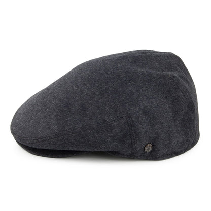 Casquette Plate en Pure Laine Harlem anthracite JAXON & JAMES - VENTE EN GROS