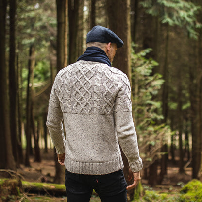 Casquette Plate en Pure Laine Harlem anthracite JAXON & JAMES - VENTE EN GROS