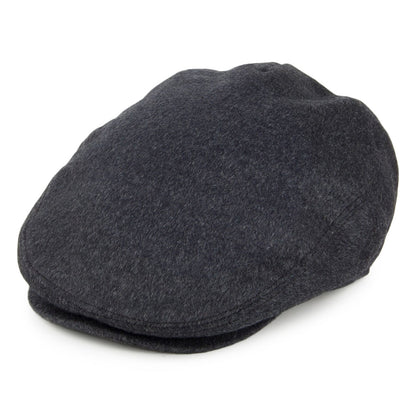 Casquette Plate en Pure Laine Harlem anthracite JAXON & JAMES - VENTE EN GROS