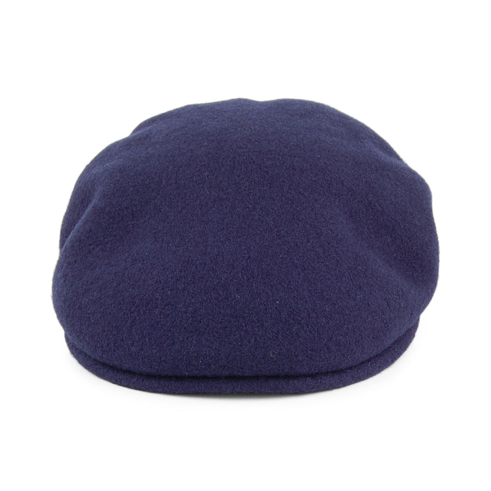 Casquette Plate Classic en Laine bleu marine JAXON & JAMES - VENTE EN GROS