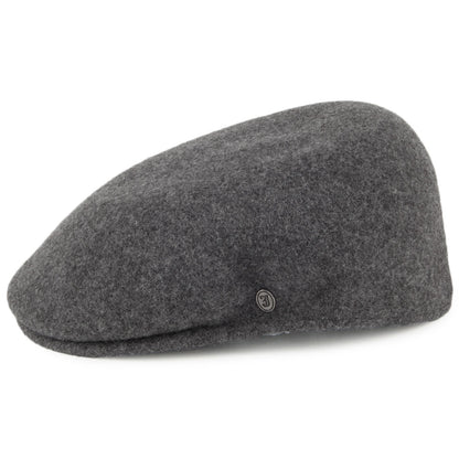 Casquette Plate Classic en Laine anthracite JAXON & JAMES - VENTE EN GROS
