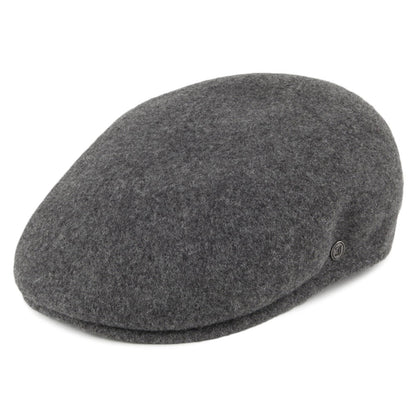 Casquette Plate Classic en Laine anthracite JAXON & JAMES - VENTE EN GROS