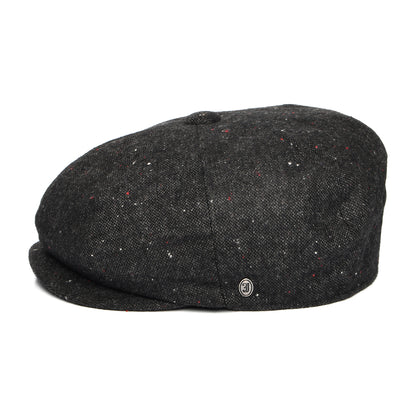 Casquette Gavroche Chinée et Mouchetée Blackheath noir multi JAXON & JAMES - VENTE EN GROS