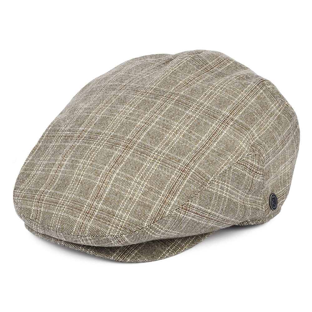 Casquette Plate Grantville beige sable JAXON & JAMES - VENTE EN GROS