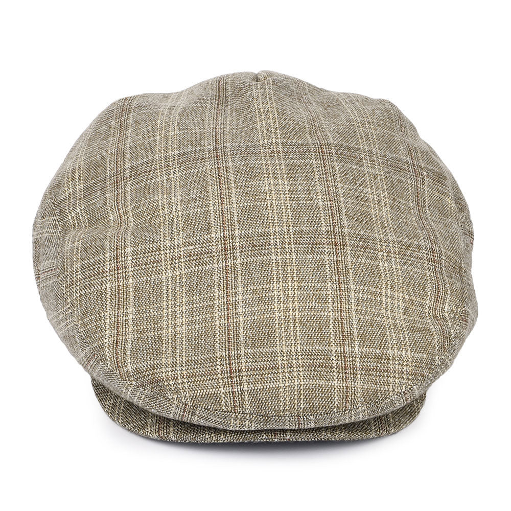 Casquette Plate Grantville beige sable JAXON & JAMES - VENTE EN GROS
