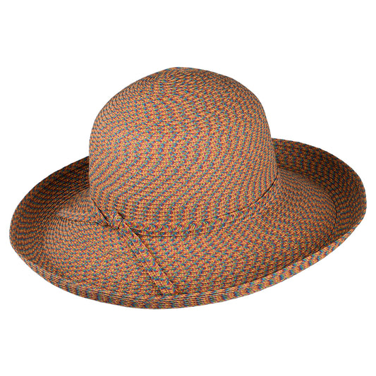 Chapeau Été Pliable Traveller multicolore SUR LA TÊTE - VENTE EN GROS